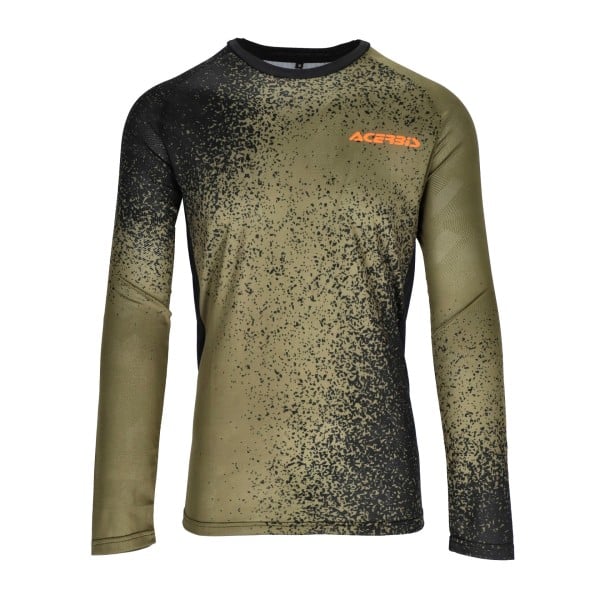 ACERBIS CAMISETA X-DURO 2.0 VERDE MILITARE