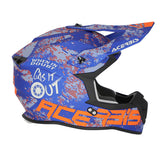 ACERBIS - LINEAR HELMET 2206 GRAY/BLUE 