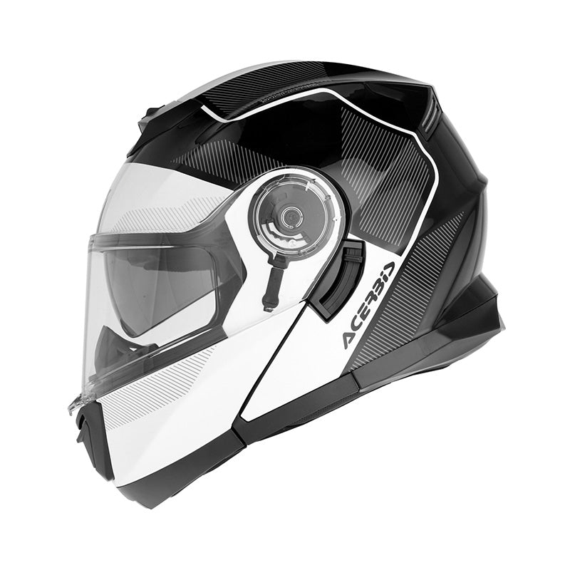 ACERBIS CASCO MODULAR SEREL 22.06 NEGRO BLANCO - XS / NEGRO BLANCO - CASCO