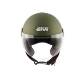 CASCO GIVI DJET 107/MINI-J.D/VERDE SÓLIDO