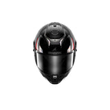 Shark Spartan Rs Byhron integral Casco negro rojo iridiscente