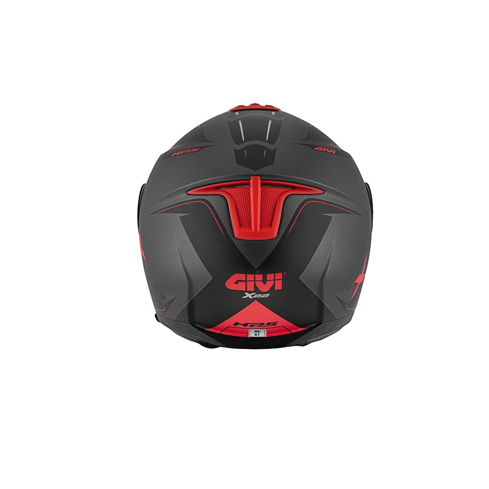 GIVI - CASCO JET X.22 PLANETA HIPER TITANIO ROJO
