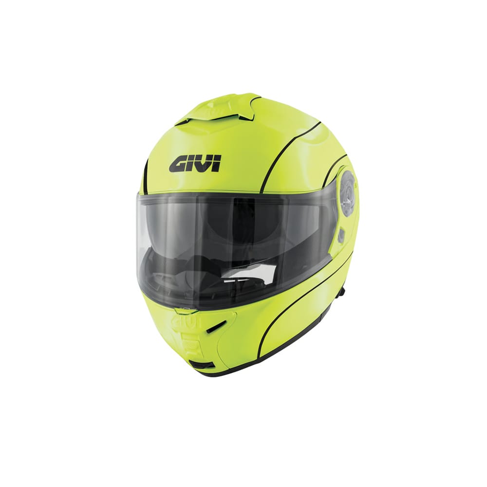 CASCO GIVI MOD X21 DESAFIADORA C PL D GRÁFICO AMARILLO