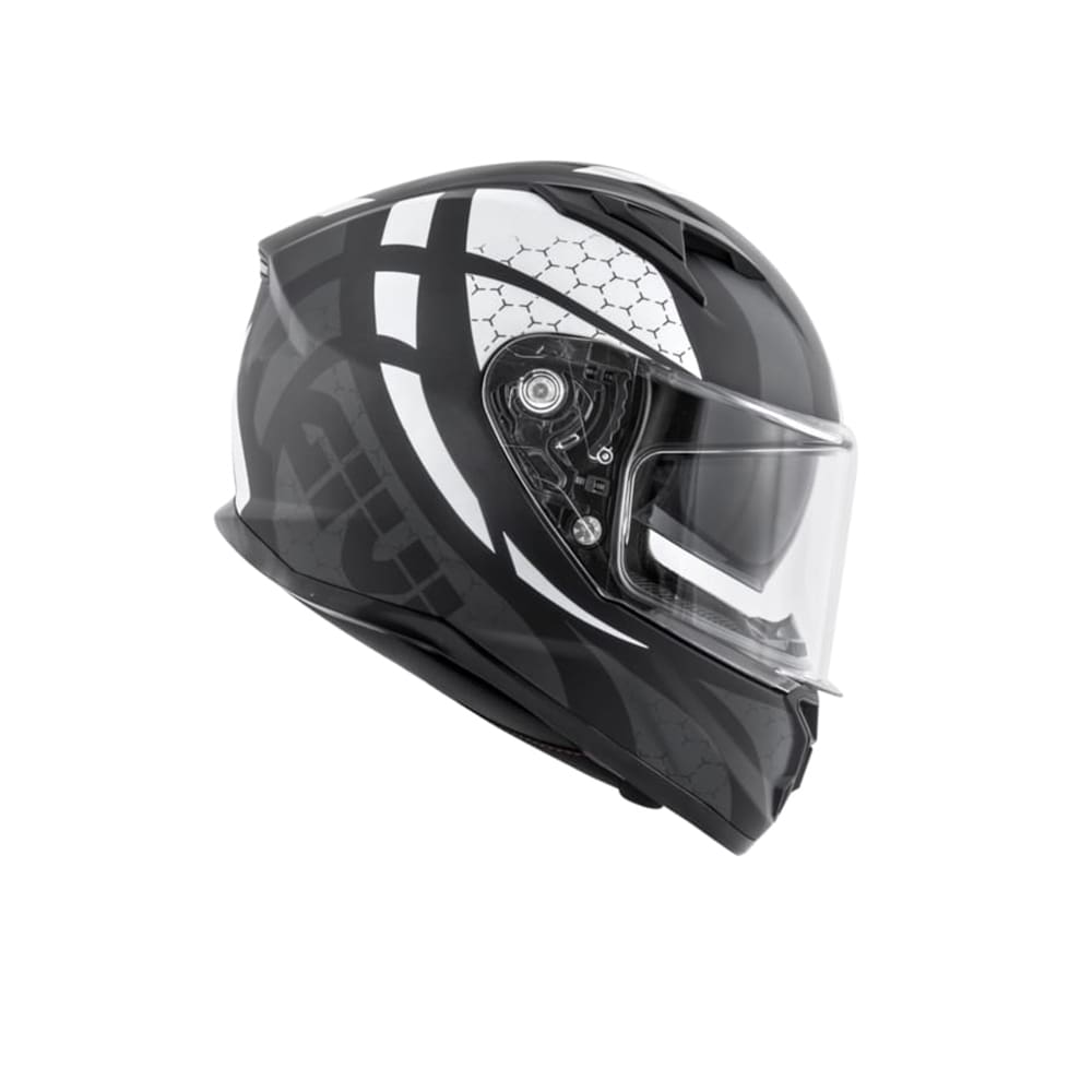 GIVI 50.6 moto Casco integral NEGRO MT PLATA