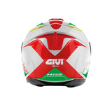 GIVI X.22 Planeta Moto Jet Urbano Turismo Casco Hiper Bandera Italia