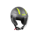 GIVI CASCOS DEMI-JET H117B TITANIO - G768