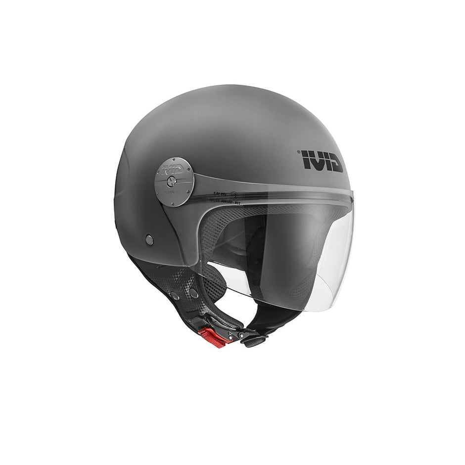 demi jet motorcycle helmet OF819 STREET ONE White 01 features a ventilation system with 1 Intake port which keeps you fresh and cool Langhe Visor Demi-Jet Helmet |