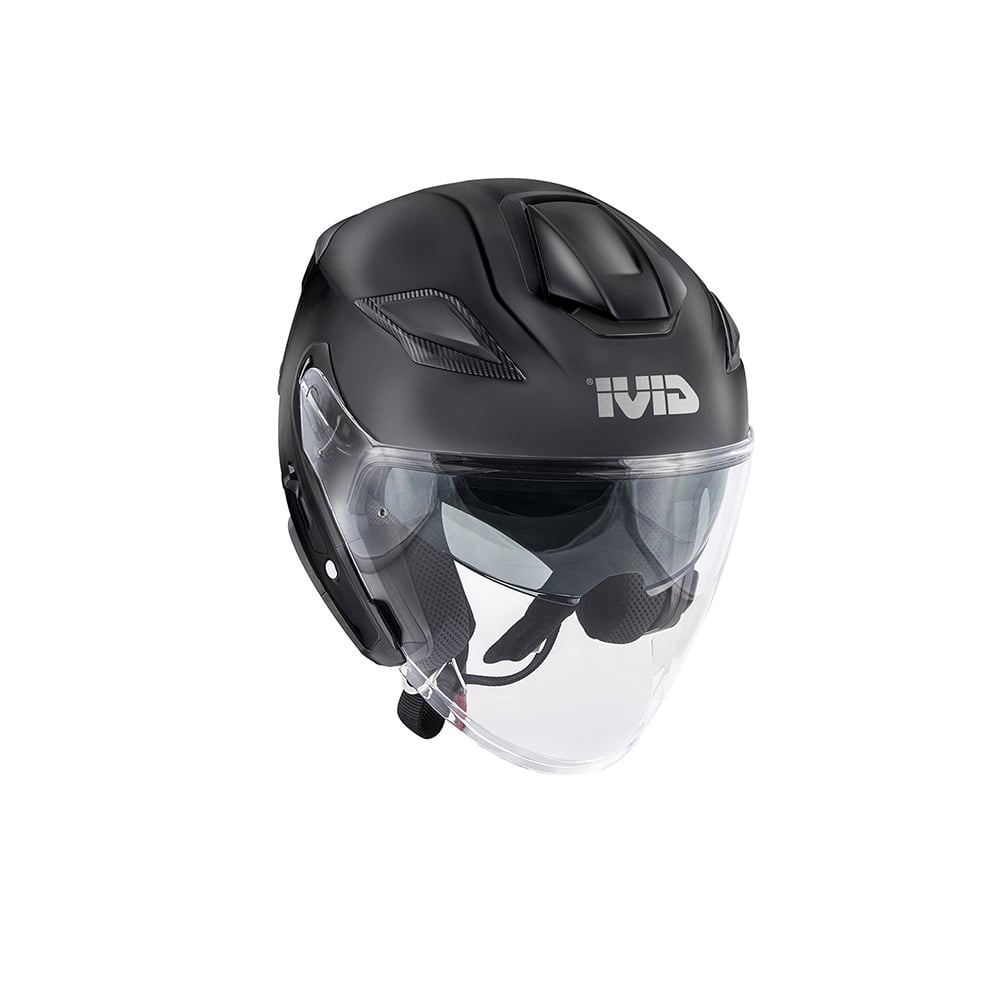 GIVI X29 Fiber Casco Jet Abierto Para Scooter Negro Mate