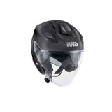GIVI X29 Fiber Casco Jet Abierto Para Scooter Negro Mate