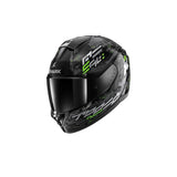 Shark Cascos RIDILL 2 Negro Plata Verde