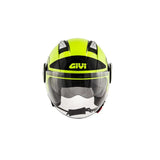 GIVI CASCO JET-R 11.1 AIR JET D REDONDO AMARILLO NEGRO