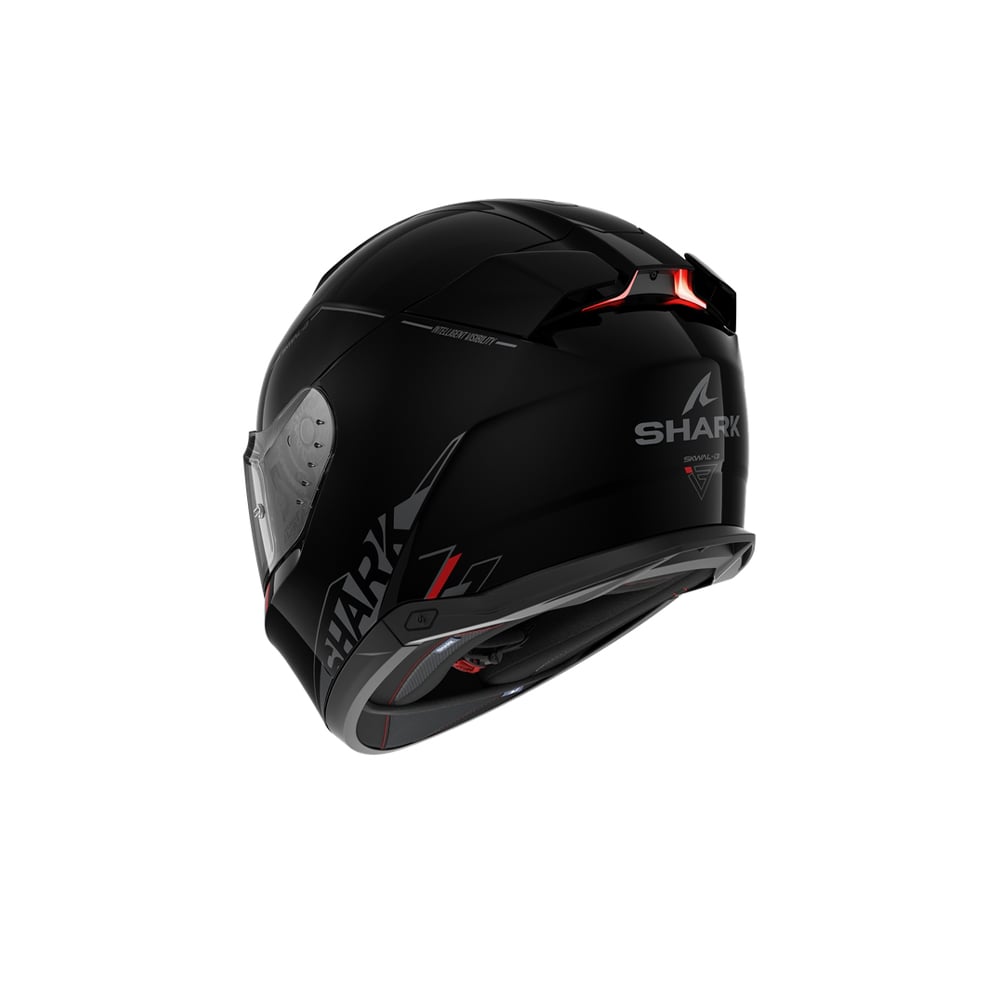 SHARK SKWAL i3 integral Casco Blank Sp Negro Antracita Rojo