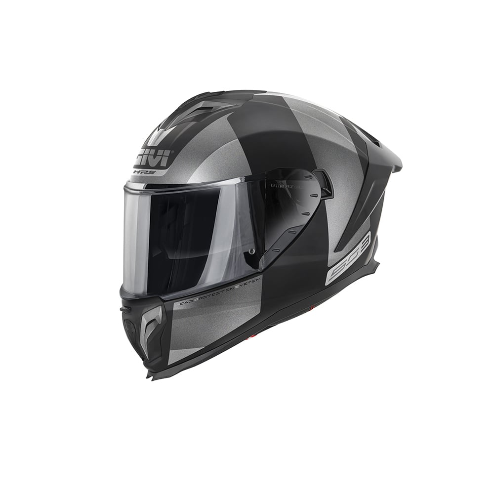 GIVI 50.3 VISION Casco Integral Para Moto En Titanio Negro Mate