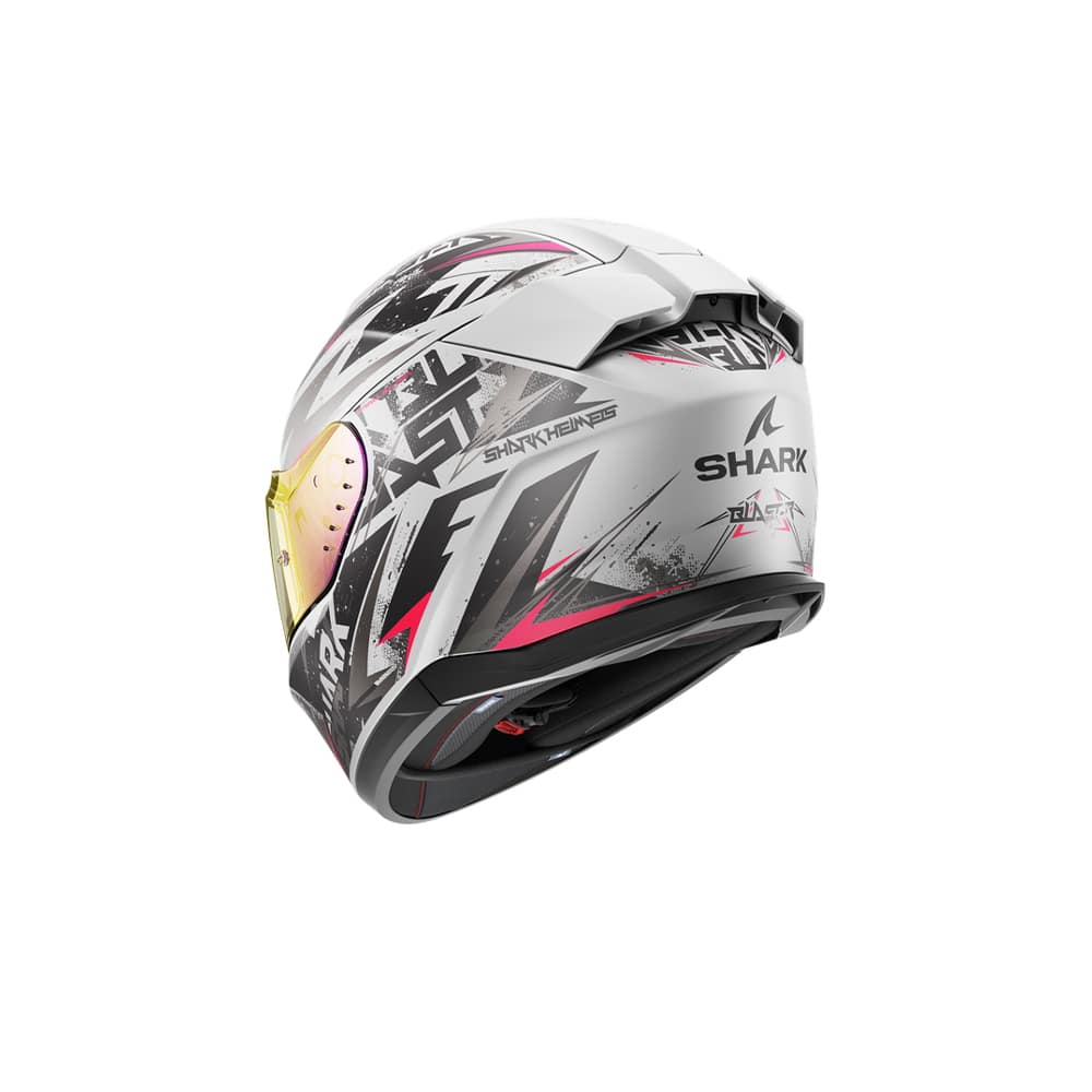 SHARK D SKWAL 3 Blast plata violeta negro Casco integral