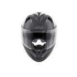 GIVI 50.6 moto Casco integral NEGRO MT PLATA