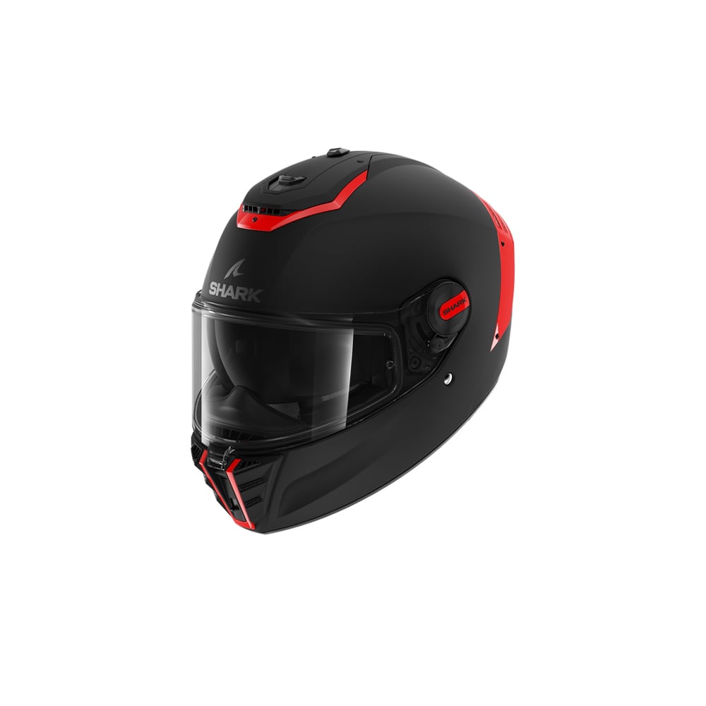 SHARK SPARTAN RS BLANK MAT SP CARRERAS CASCO NEGRO NARANJA NEGRO