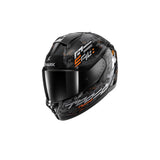 SHARK CASCOS RIDILL 2 MOLOKAI Negro Plata Naranja