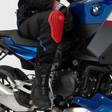 Calça de turismo para homem SHIMA Alpha, preta/cinza/amarela