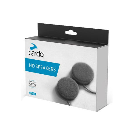 CARDO Altavoces de repuesto de 40 mm para intercomunicadores de motocicleta - Accesorios