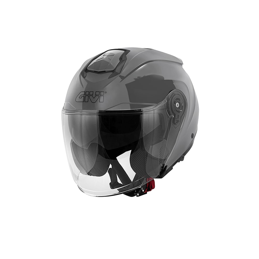 GIVI X25 Solid Casco Jet Para Moto Urbana Gris