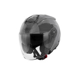GIVI X25 Solid Casco Jet Para Moto Urbana Gris