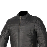 BELA - CHAQUETA PIEL MERLIN NEGRO