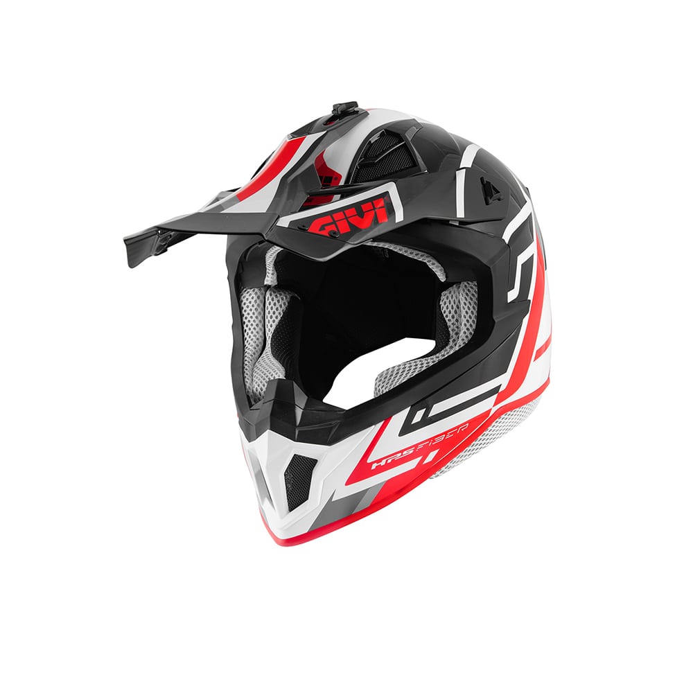 Givi 70.1 Logic Casco de motocross de aventura de fibra de vidrio
