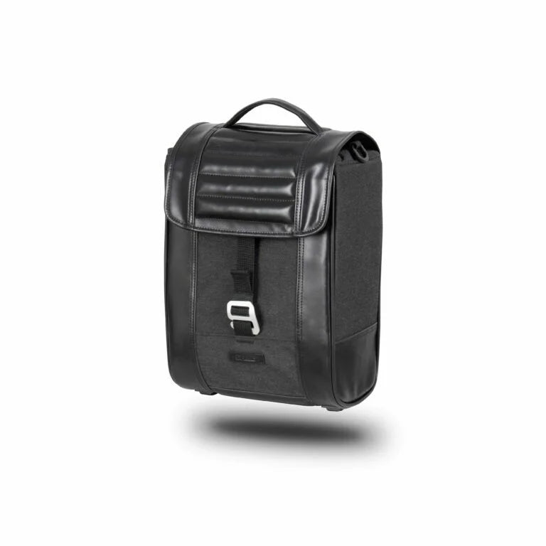 SHAD 1u SR38 Alforja Cafe Racer Negro