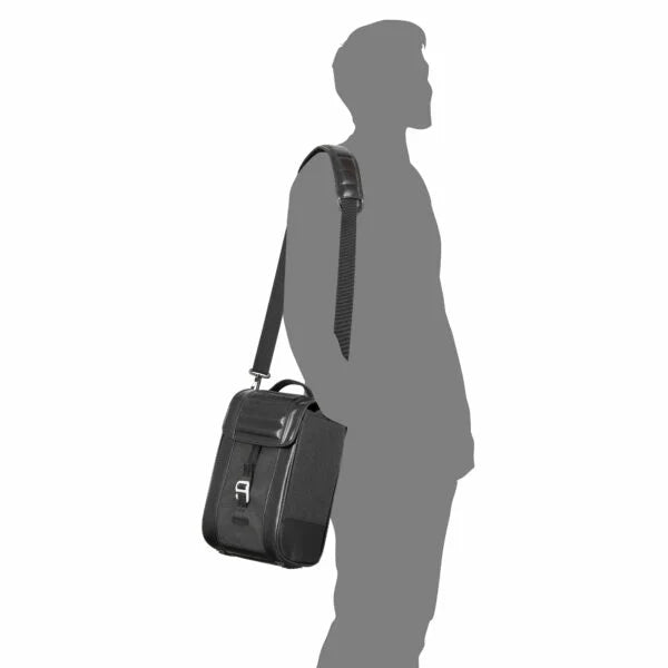 SHAD 1u SR38 Alforja Cafe Racer Negro