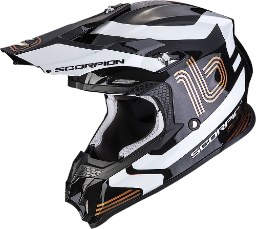 SCORPION - VX 16 EVO AIR TUB Black Metal – Gold
