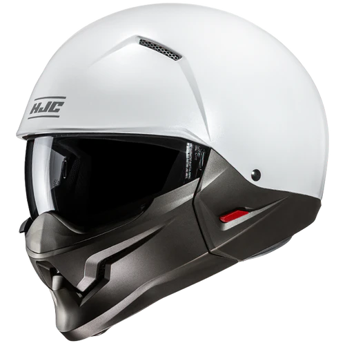 HJC i20N UNI Casco Jet De Moto BLANC PERLE