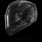 SHARK SPARTAN RS REPTAIA Mat NEGRO Anthra Casco De Moto