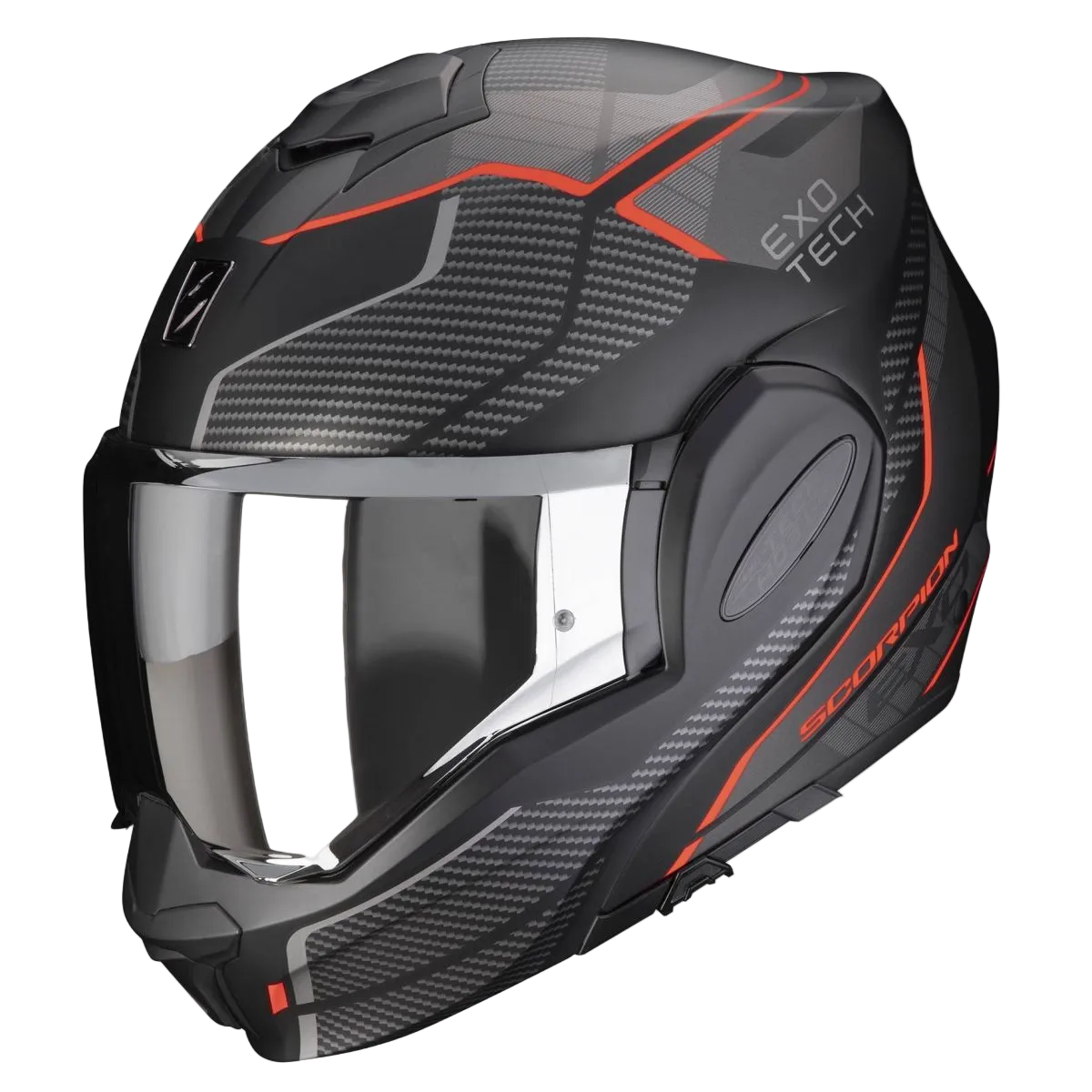 SCORPION - EXO-TECH EVO ANIMO Matte Black-Red
