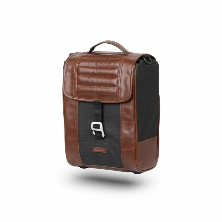 SHAD SR38 1U Alforja Cafe Racer marrón