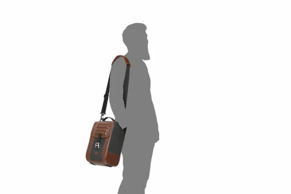 SHAD SR38 1U Alforja Cafe Racer marrón