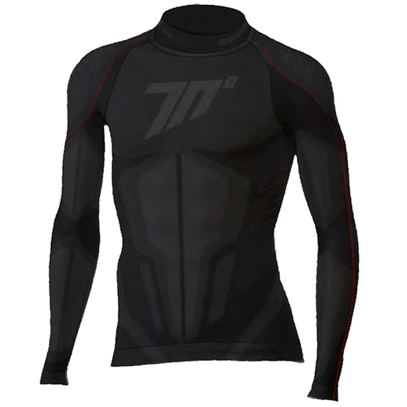 SD-CT1 CAMISETA TERMAL MANGA LARGA UNISEX NEGRO XS/S
