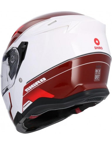 SHIRO CASCO DISCOVER ROYAL ROJO