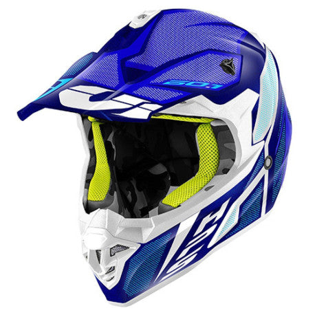 CAPACETE COMPLETO GIVI 60.1/INVERTD/INVERT AZUL-BR/BRANCO