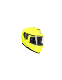 Capacete integral Shiro FF950 Discover monocromático amarelo-fumado