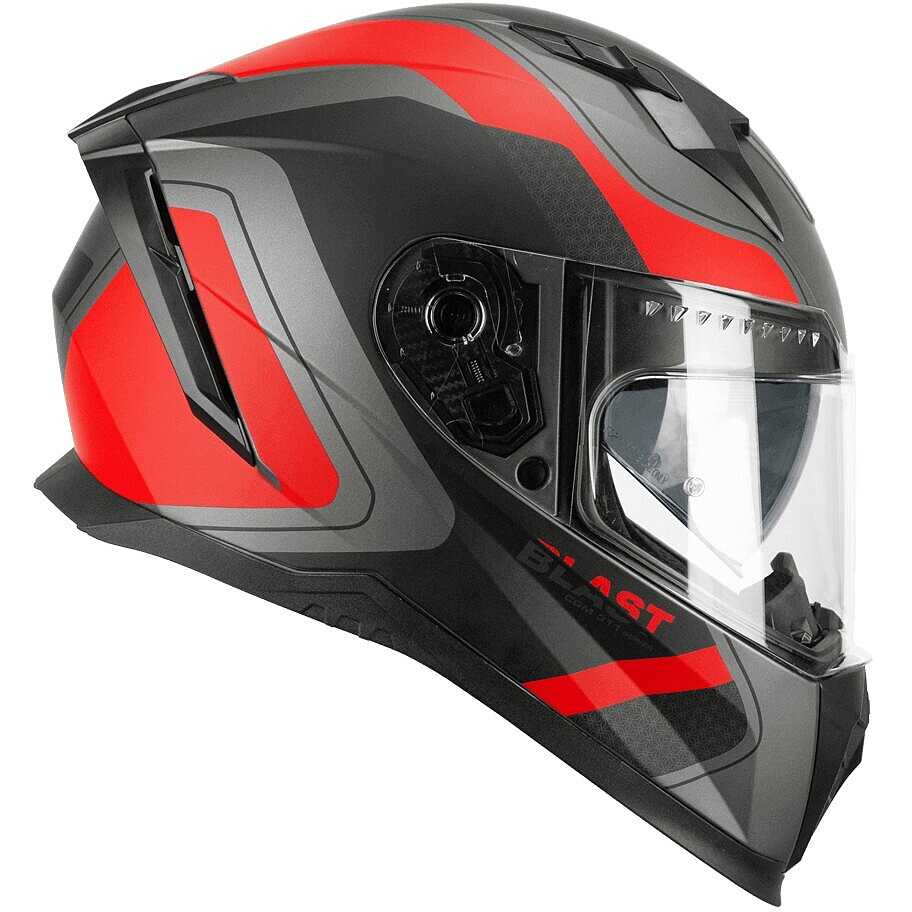 CGM - 311R BLAST RACE Antracite Rosso opaco