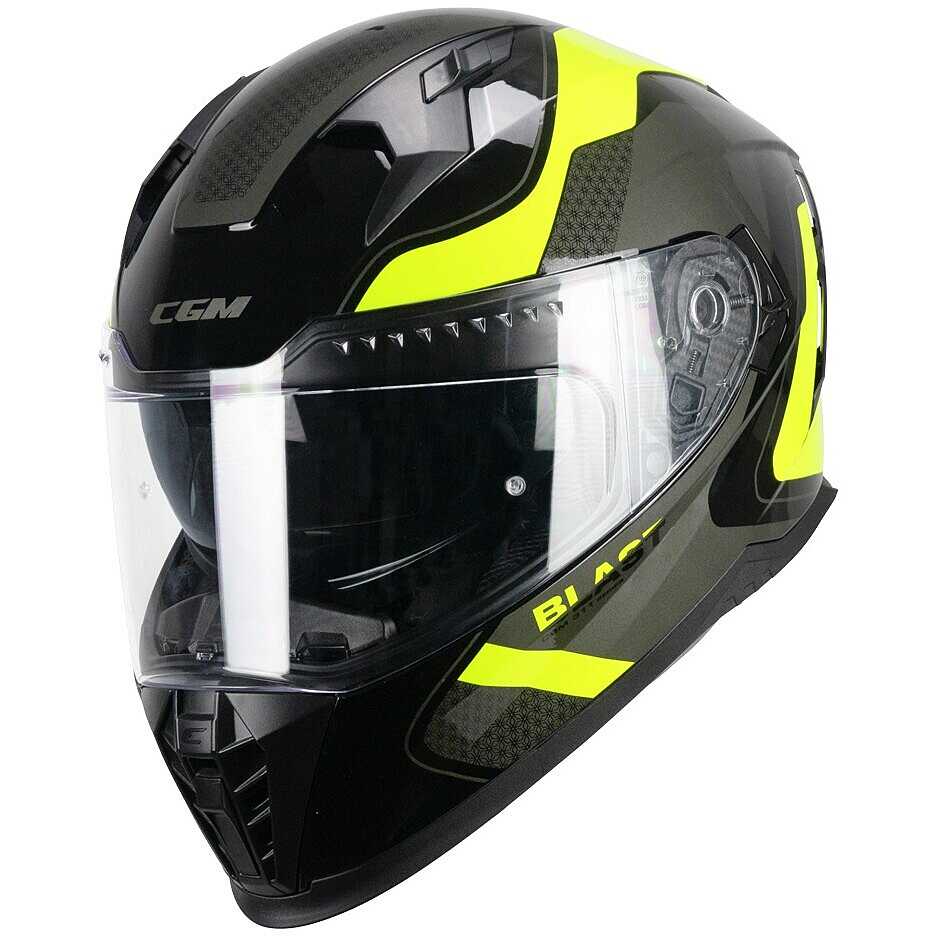 CGM - 311R BLAST RACE Nero Giallo fluo