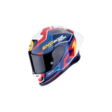 SCORPION EXO-R1 EVO AIR COUP INTEGRAL CASCO Negro Rojo Azul