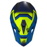 STORMER CASCO MADNESS MOTOCROSS BLUE_NEON_YELLOW_GLOSSY