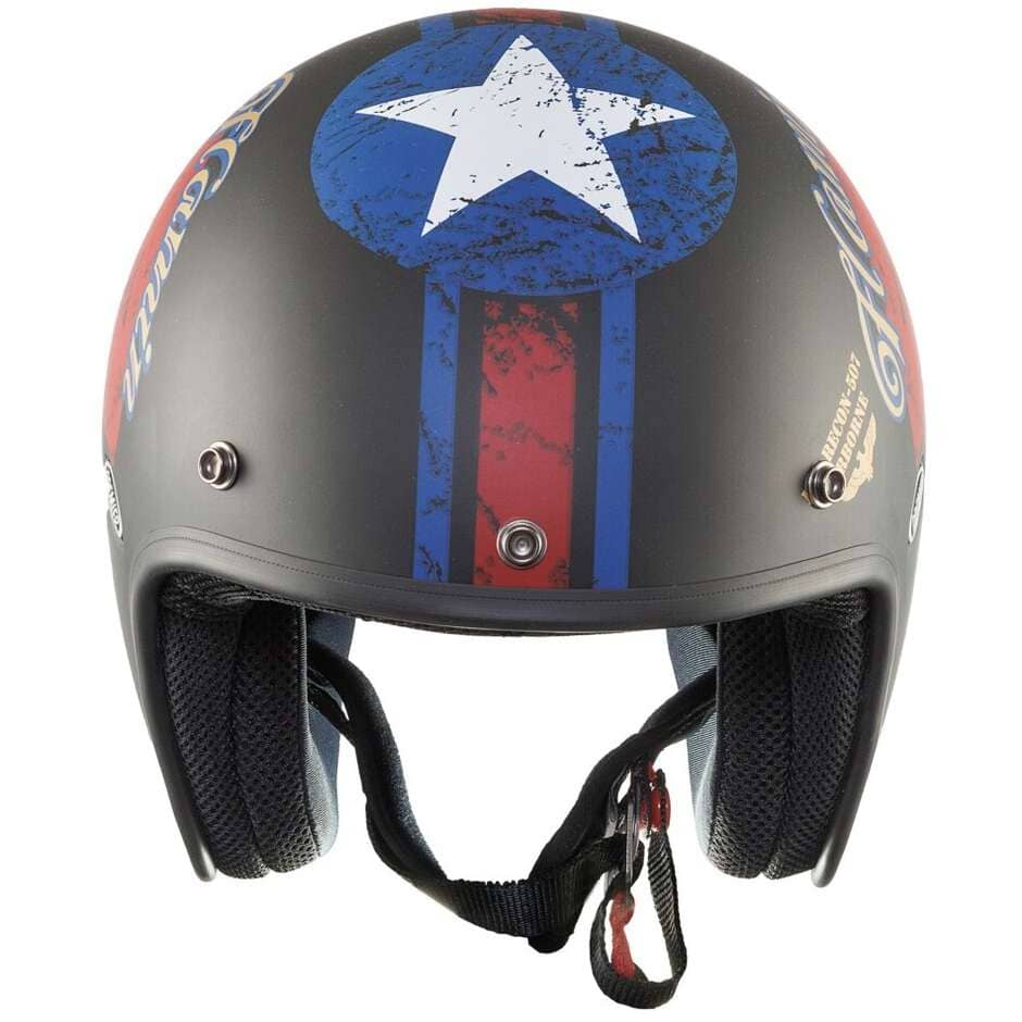 PREMIER CLASSIC PIN UP 9 BM Motocicleta Abierto Jet Casco