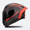 LS2 FF807 DRAGON SUBIC CASCO DE MOTO ROJO