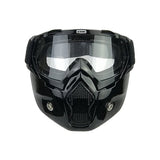 CGM 740M MASK Gafas Lentes transparentes negras