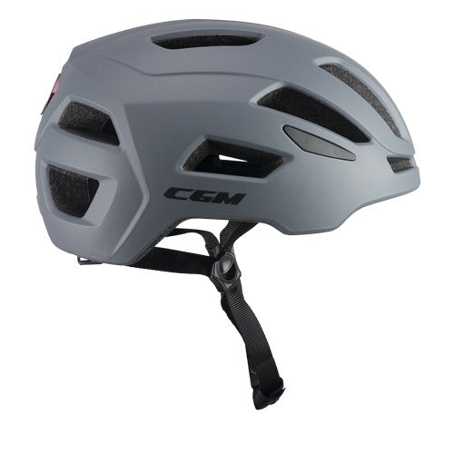 CGM 854G VIALE BICO Graphite Casco De Bicicleta Grigio Opaco