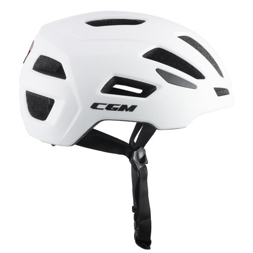 CGM 854G VIALE BICO Graphite Casco De Bicicleta Bianco opaco