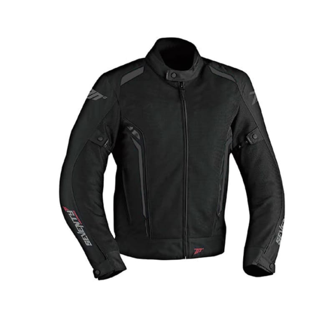 SEVENTY DEGREES SD-JT36 CHAQUETA DE MOTO VERANO TOURING MUJER NEGRO GRIS