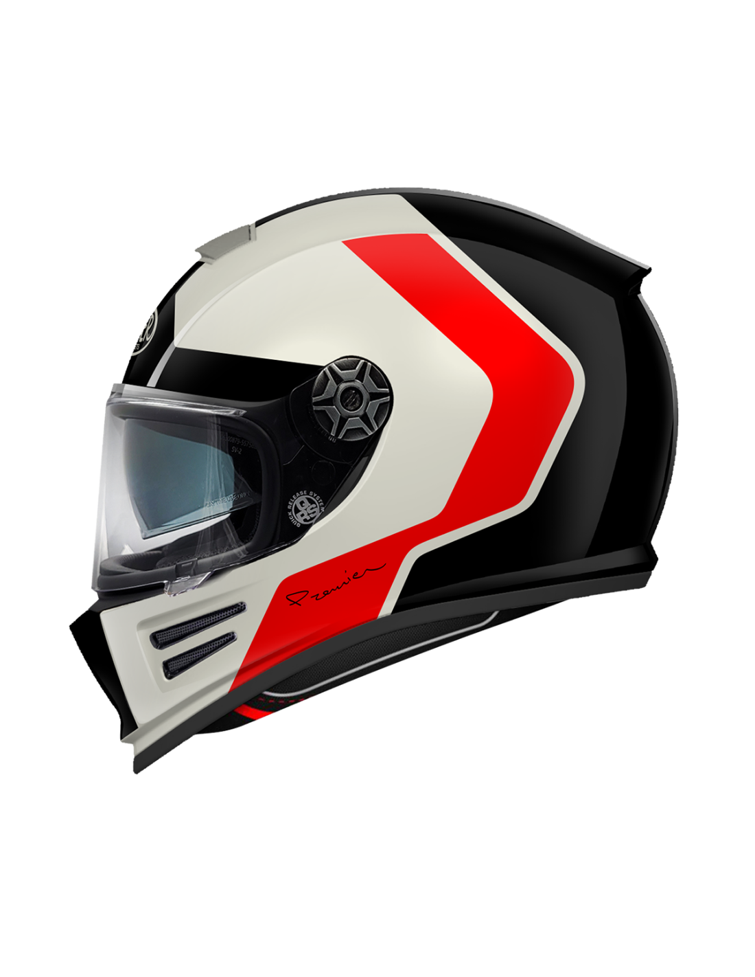 PREMIER 26 TYPHOON UD9BM FULL HELMET BLACK BROWN 